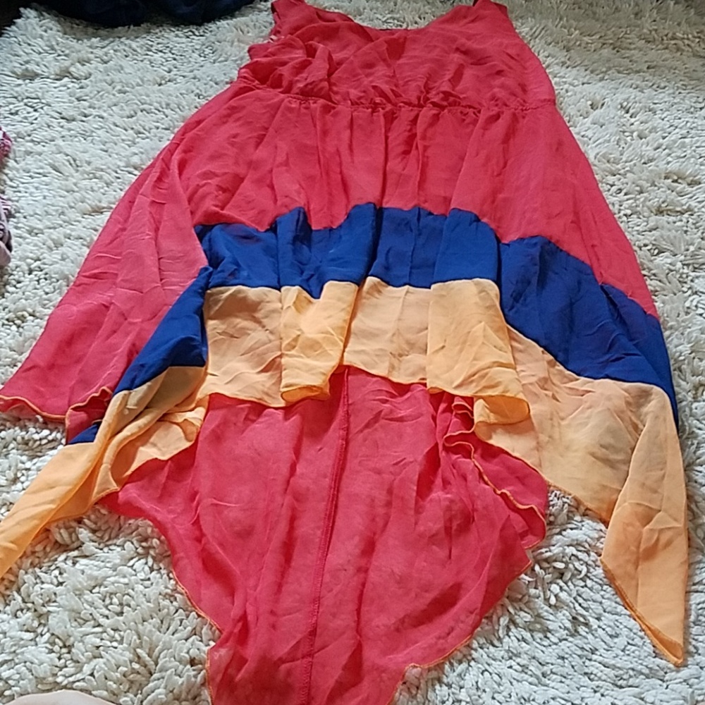 Handkerchief Hem dress